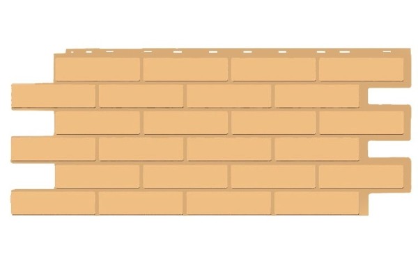 Фасадная панель T-Siding Кирпич Модерн Эко Крем купить в Подольске