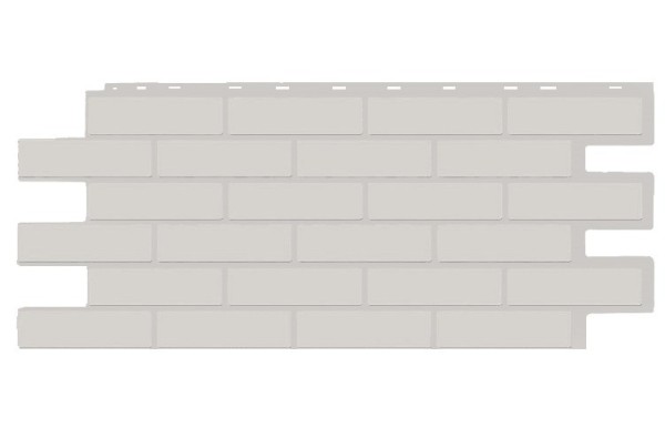 Фасадная панель T-Siding Кирпич Модерн Эко Уайт купить в Подольске