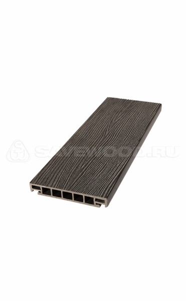Террасная доска из ДПК SW Salix (S) (R) темно-коричневый купить в Подольске