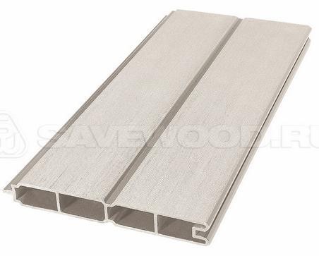 Заборный профиль из ДПК Savewood SW Agger матовый бежевый купить в Подольске